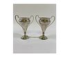 Two Sterling Silver Horse Trophies