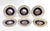 Six Meissen Reticulated Service Plates 19th c.
