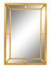 A Neoclassical Style Rectangular Mirror
Height 44 3/4 x width 31 inches.