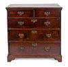 A George I Style Oak Chest of Drawers
Height 40 x width 40 x depth 21 inches.