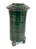 A Chinese Green-Glazed Terracotta Granary Model
Height 12 x diameter 7 inches.
