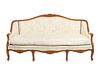 A Louis XV Style Walnut Canape
Height 36 1/2 x length 76 x depth 34 inches.