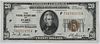 1929 $20 Federal Reserve Bank Note 