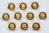 Ten Seoul Olympiad $5 Gold Coins
