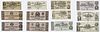 Dozen Low Denomination Confederate Notes 
