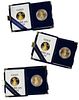 Six American Gold Eagle Proof Coins