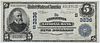 1902 $5 Charleston NB, West Virginia 