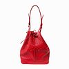 2012 Louis Vuitton Red Leather Handbag