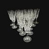 (14) Fourteen Waterford Champagne Glasses