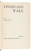 JOYCE, James (1882-1941). Finnegans Wake. London: Faber and Faber, 1939.