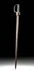 17th C. Spanish Colonial Espada Ancha / Wide Sword