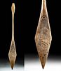 Early 20th C. Native American Tlingit Wooden Paddle