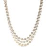 A Four-Strand Pearl Necklace with 14K Clasp