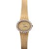 A Ladies Vintage 14K Geneve Diamond Wrist Watch