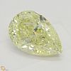2.50 ct, Natural Fancy Light Yellow Even Color, SI1, Heart cut Diamond (GIA Graded), Unmounted, Appraised Value: $35,300 