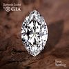 4.20 ct, D/IF, TYPE IIA Marquise cut Diamond. Unmounted. Appraised Value: $546,000 
