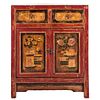 Asian Style Painted Softwood Cabinet