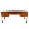 Directoire Style Leather Top Writing Desk