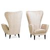 STYLE OF PAOLO BUFFA Pair of lounge chairs