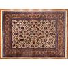 Kashan Carpet, Persia, 10.1 x 13.9