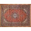 Kashan Carpet, Persia, 9.10 x 13.4
