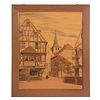 Continental Mixed Wood Marquetry Picture