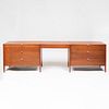 Pair of Florence Knoll Chests of Drawers and Vanity Drawer