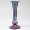 Fulper Pottery FlambÃ© Glazed Conical Vase