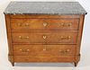 Antique Continental Marbletop Commode