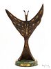 Freedom, Large Louis Icart Bronze Sculpture, Signed