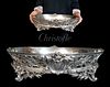 Large CHRISTOFLE Oval Silver-Plated Bronze Centerpiece
