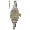 Hamilton Mid Century 14K Gold Diamond Watch