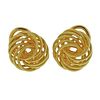 Buccellati 18k Gold Button Earrings 