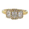 Ashoka Diamond Gold Engagement Ring