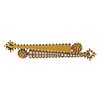 Antique Victorian 18k Gold Seed Pearl Brooch Pin