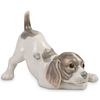 Lladro Porcelain " Playful Puppy Dog" Figurine