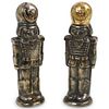 (2 Pc) Silver Plated Toy Soldiers Salt & Pepper Shakers