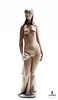 A Rare LLADRO Nude In White 18" Matte Finish Figurine