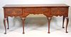 Queen Anne Style Mahogany Welsh Dresser Base