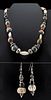 Phoenician, Roman, Islamic  Beaded Necklace & Earrings