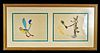 Looney Tunes Animation Cels - Wile E. & Road Runner