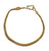 Antique Victorian 18k Gold Snake Chain Necklace 