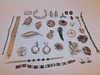 LOT STERLING SILVER JEWELRY