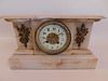 ANTIQUE FRENCH ONYX CLOCK