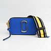 Marc Jacobs Snapshot M0012007 Women's Leather Shoulder Bag Black,Blue,Light Gray