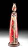 Bob Dunfield Painted Gourd - Native American Figure