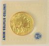 Gold Buffalo, 2013 Mint State fine gold, 1 oz.