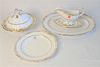 Twenty Piece Lot of Spode "Sheffield" Dinnerware, to include 16 dinner plates; 2 covered serving dishes; a large serving tray; along with a gravy boat