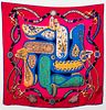 Hermes "Festival de Amazones" Silk Blend Shawl