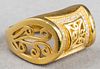 B. Kieselstein-Cord 18K Yellow Gold & Diamond Ring